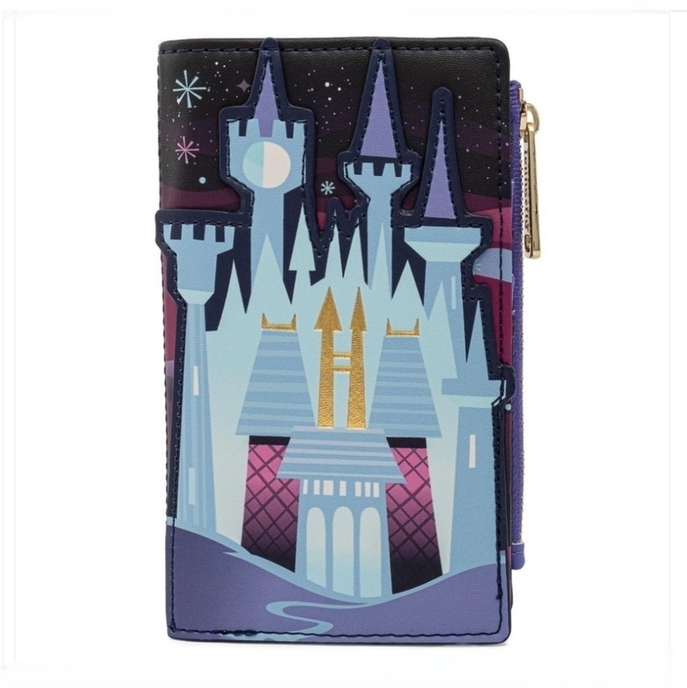 Loungefly Disney Cinderella Castle Series Flap Wallet
